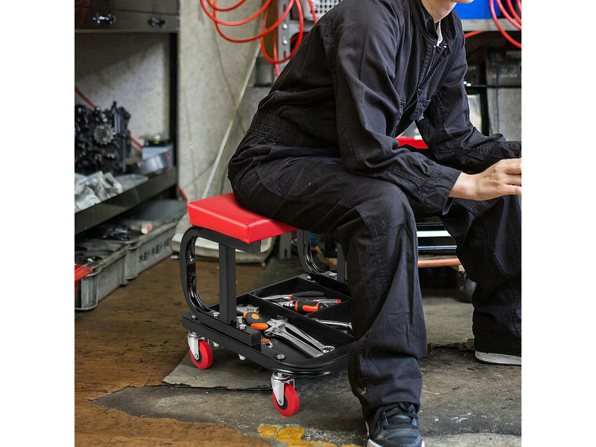 Rolling Workshop Creeper Mechanic Stool
