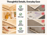 Thumbnail for Wooden Activity Table and Chair Set