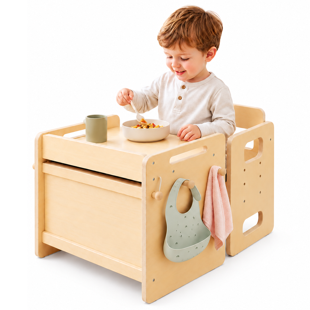 Wooden Activity Table and Chair Set