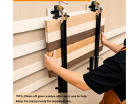 Thumbnail for Woodworking Panel Clamps 2 Pack