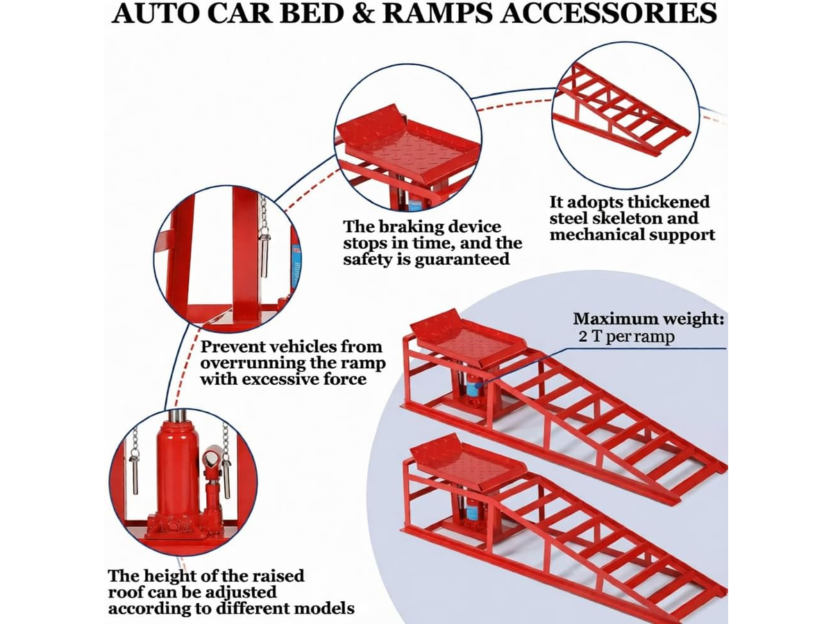 Car Ramps Pair 4000Kg