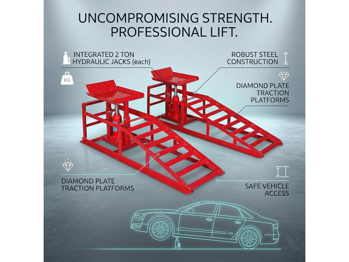 Car Ramps Pair 4000Kg