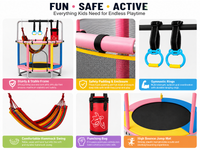 Thumbnail for Mini Kids Trampoline 1.2M