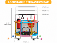 Thumbnail for Mini Kids Trampoline 1.2M