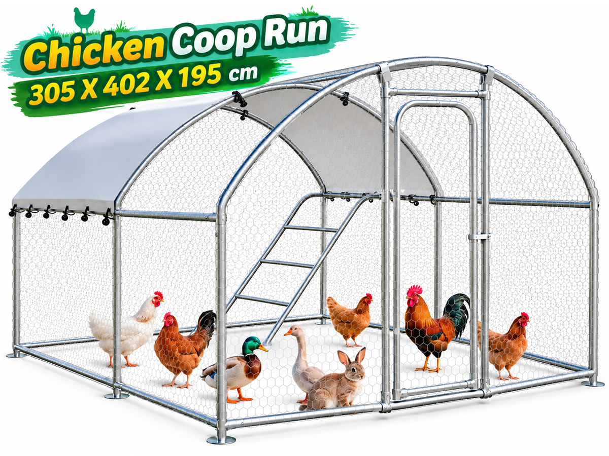 Large Chicken Coop Run