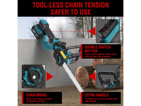 Thumbnail for Mini Chain saw Cordless Power Chain Saws 12 Inch