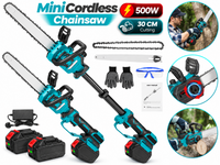 Thumbnail for Mini Chain saw Cordless Power Chain Saws 12 Inch