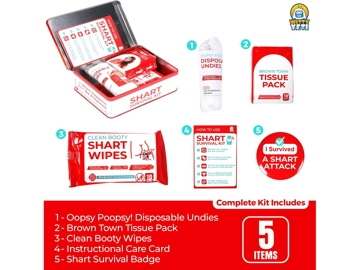 Funny Shart Survival Kit