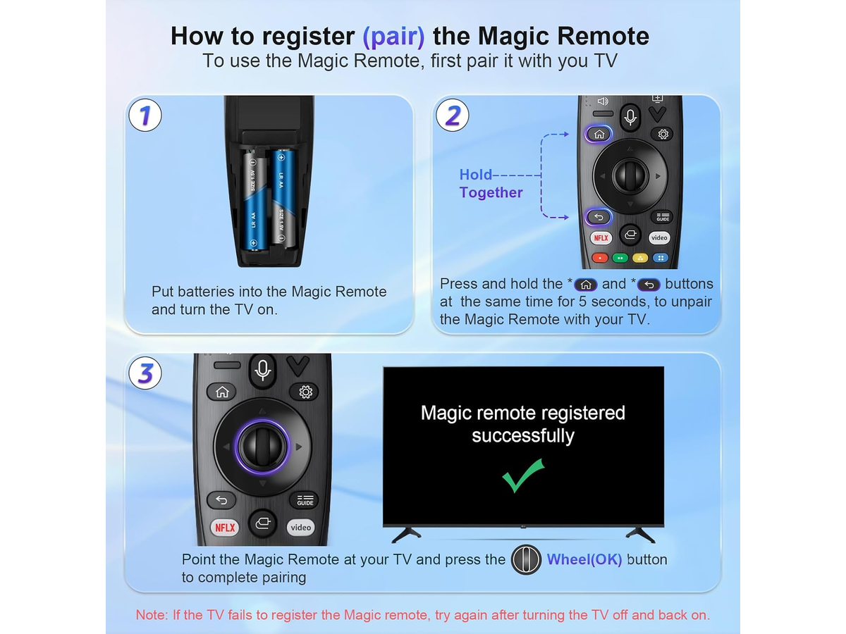 LG TV Remote Replacement Magic Remote Replacement