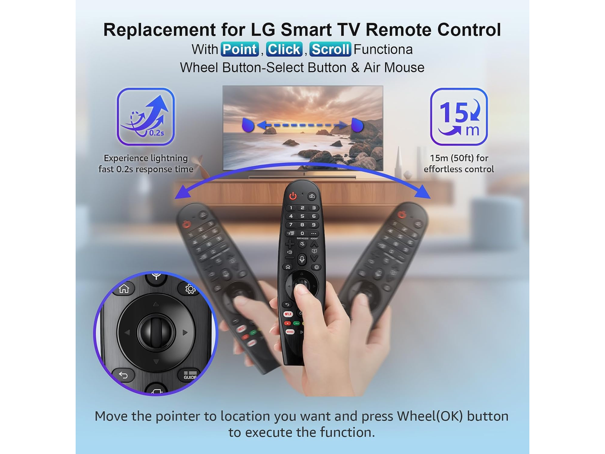 LG TV Remote Replacement Magic Remote Replacement