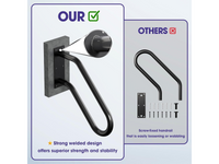 Thumbnail for Wall Mount Handrail for Outdoor Steps
