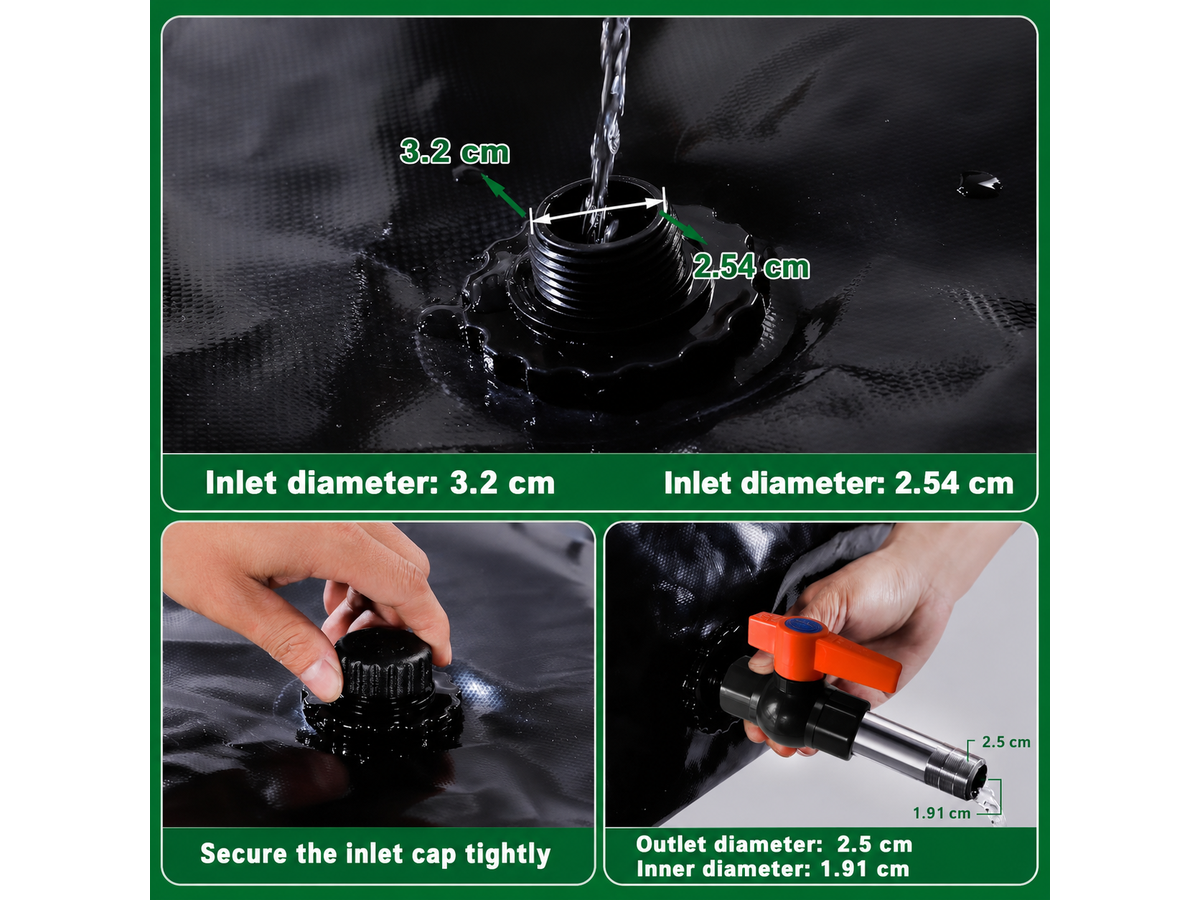 240L Water Bladder Storage Container