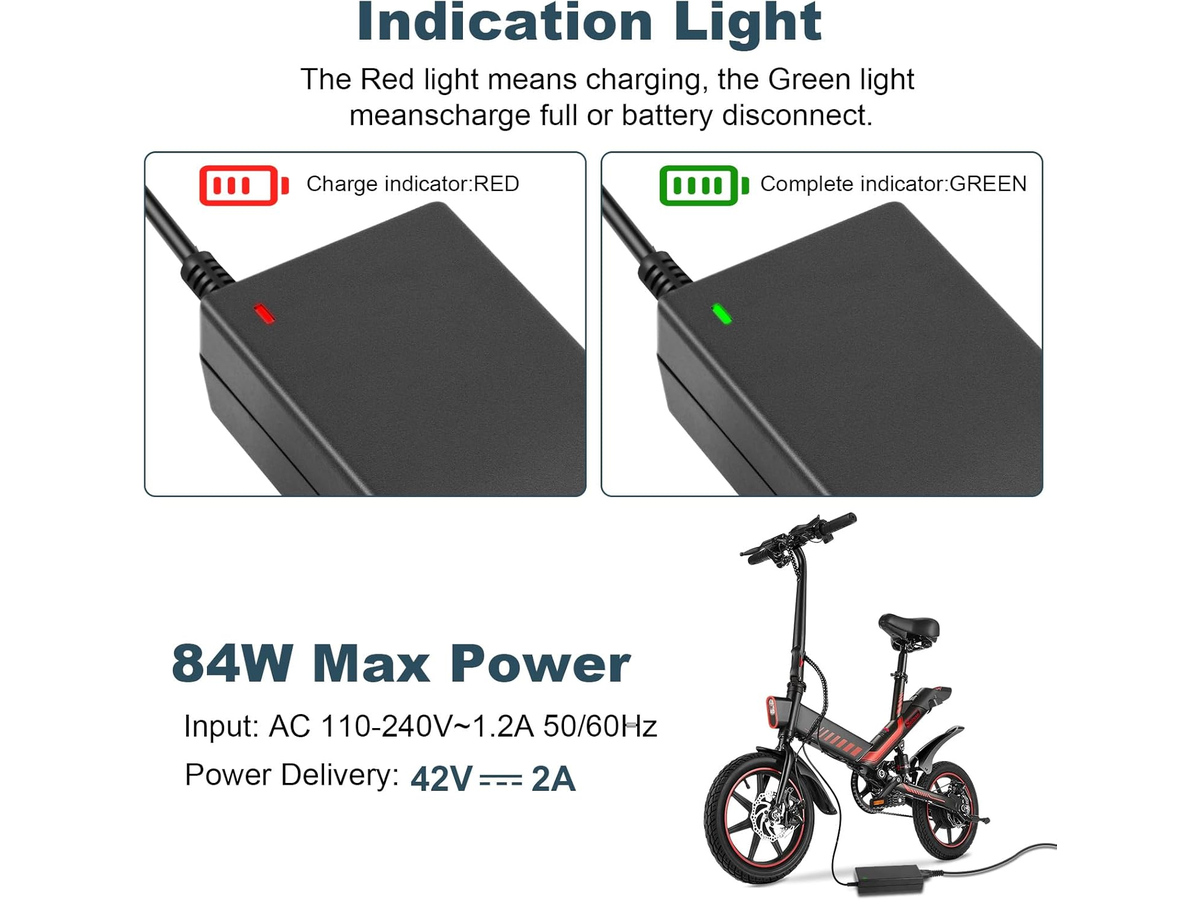Replacement Scooter Charger 42V 2A