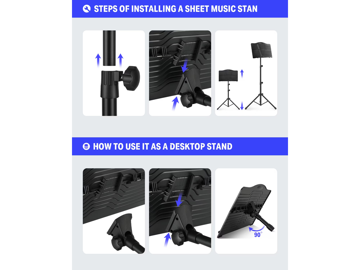 Adjustable Sheet Music Stand