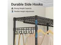 Thumbnail for Metal Wardrobe Clothes Rack