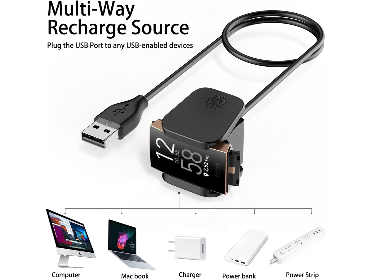 Charger for Fitbit Charge 4
