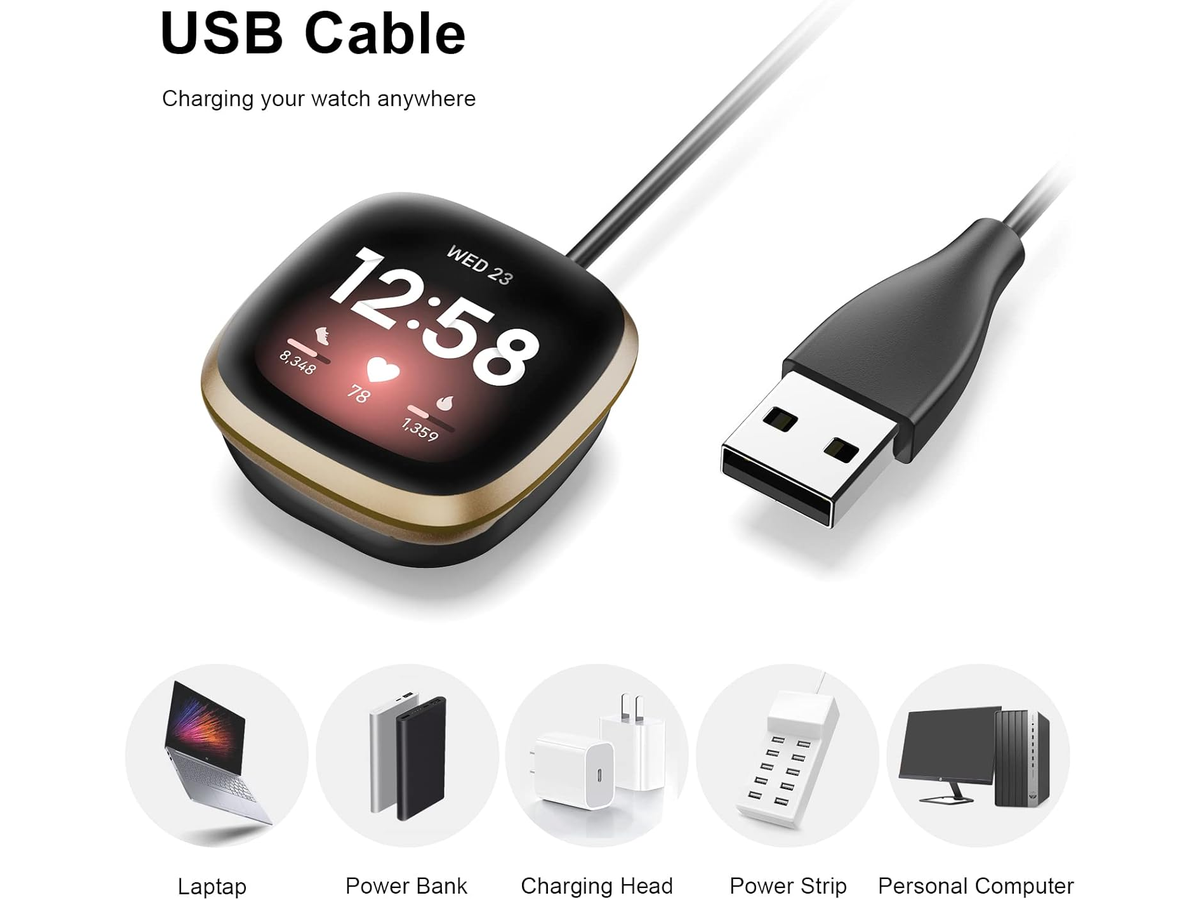 Fitbit Versa 4 Charger