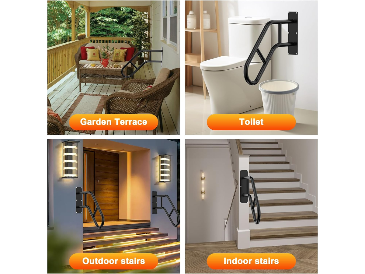 Handrail Outdoor Stairs Handrail Outdoor