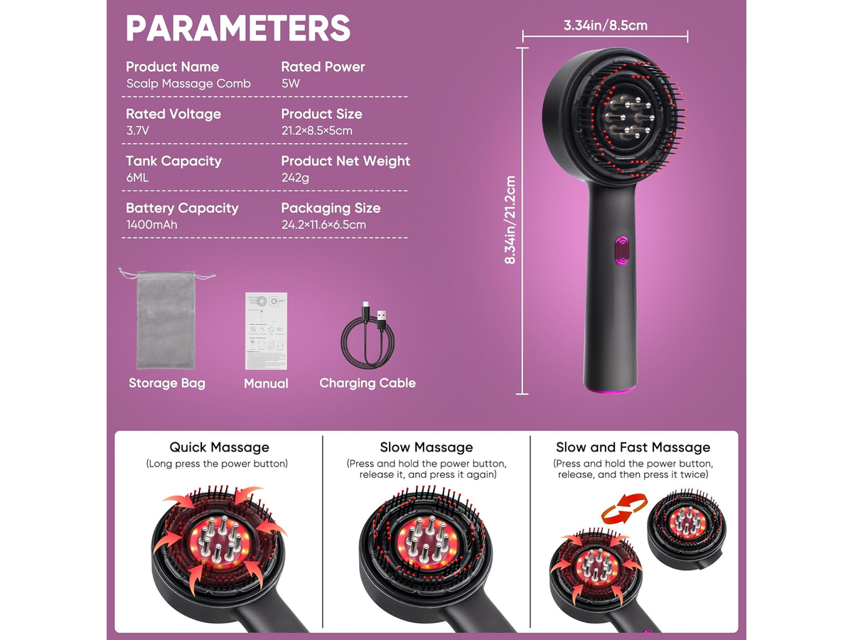 Electric Head Scalp Massager
