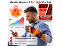 Thumbnail for Red Light Therapy Wrist Heating Pad
