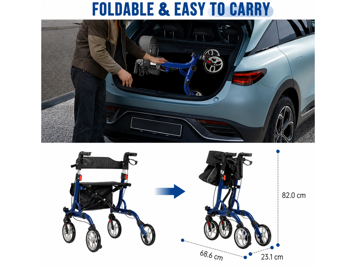 Rollator Walker Foldable