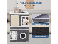 Thumbnail for Foldable Cat House