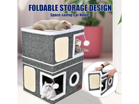 Thumbnail for Foldable Cat House