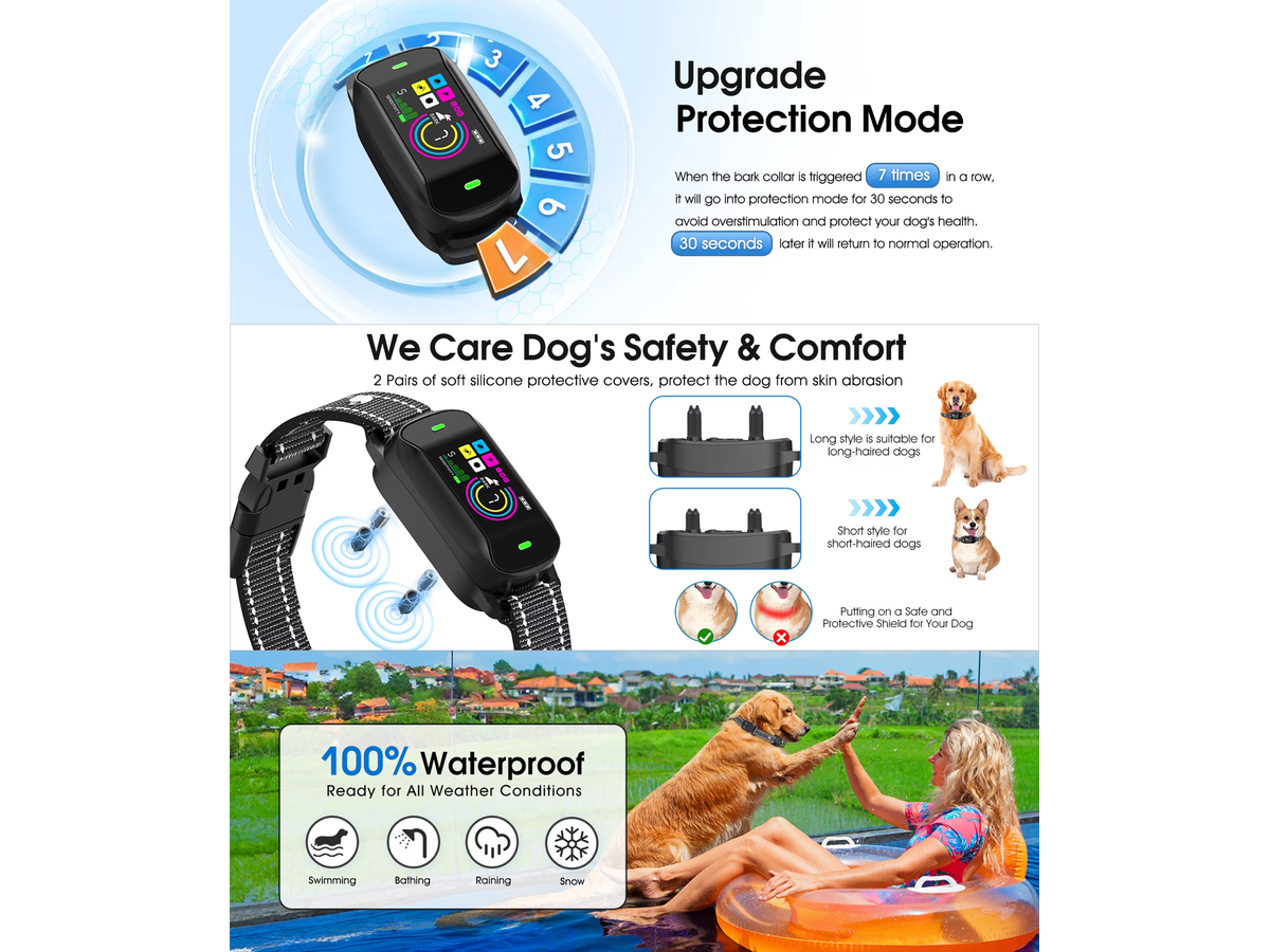 Smart Bark Control Training Collar