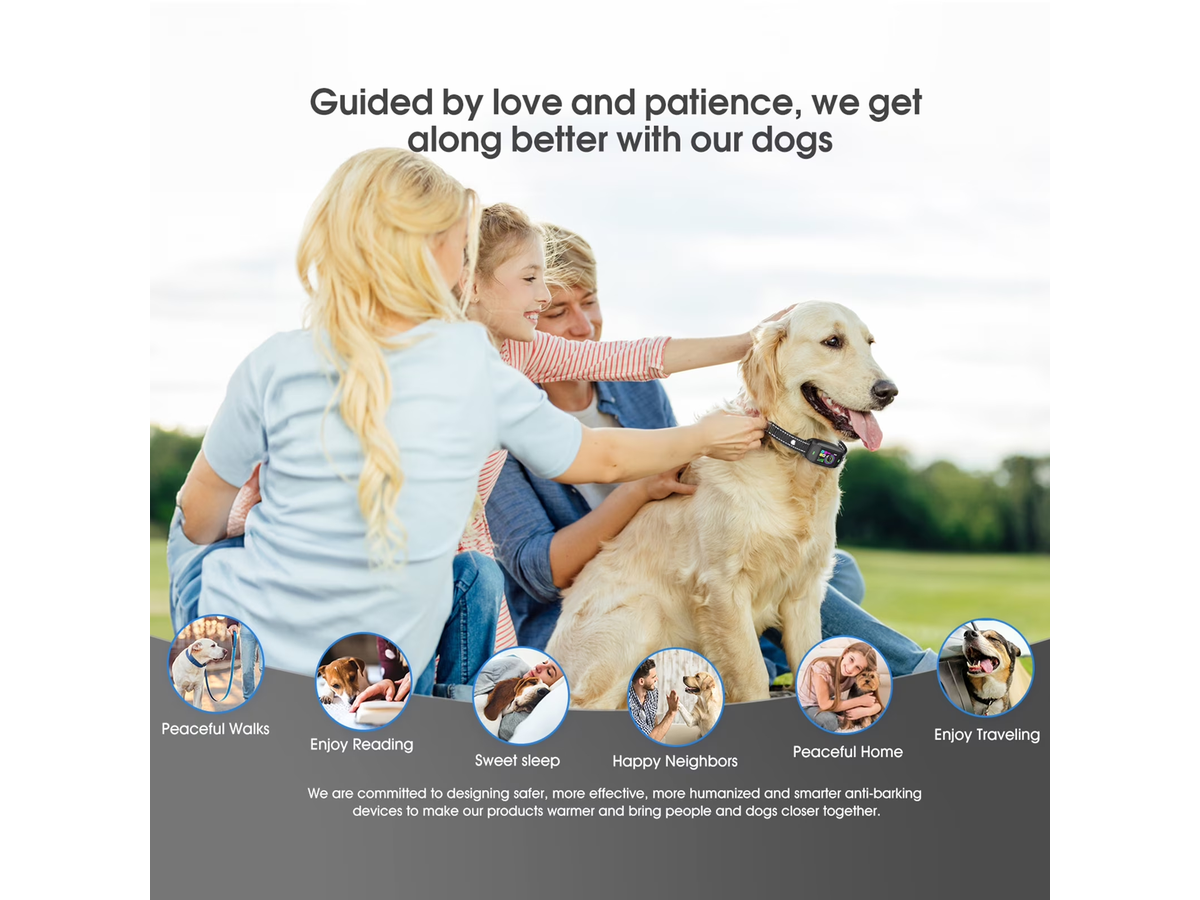 Smart Bark Control Training Collar