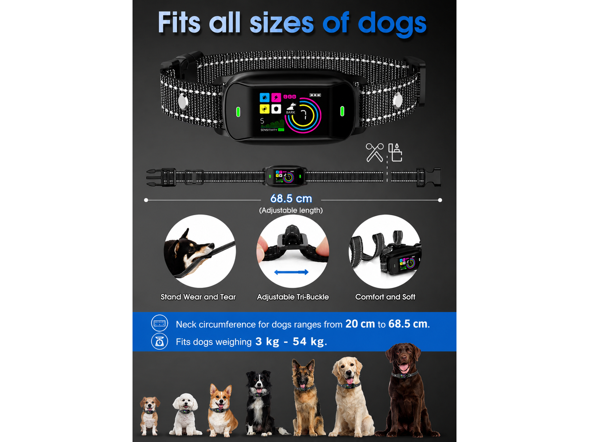 Smart Bark Control Training Collar