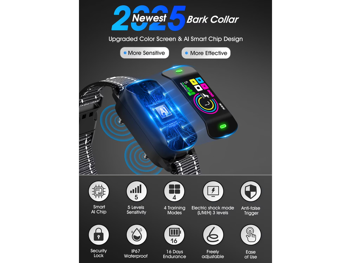 Smart Bark Control Training Collar