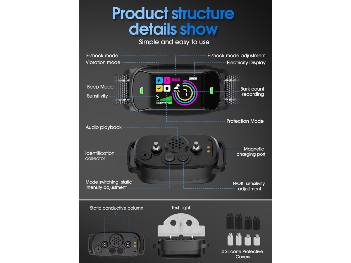 Smart Bark Control Training Collar