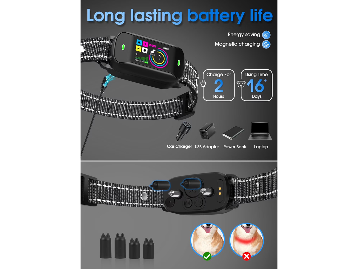 Smart Bark Control Training Collar