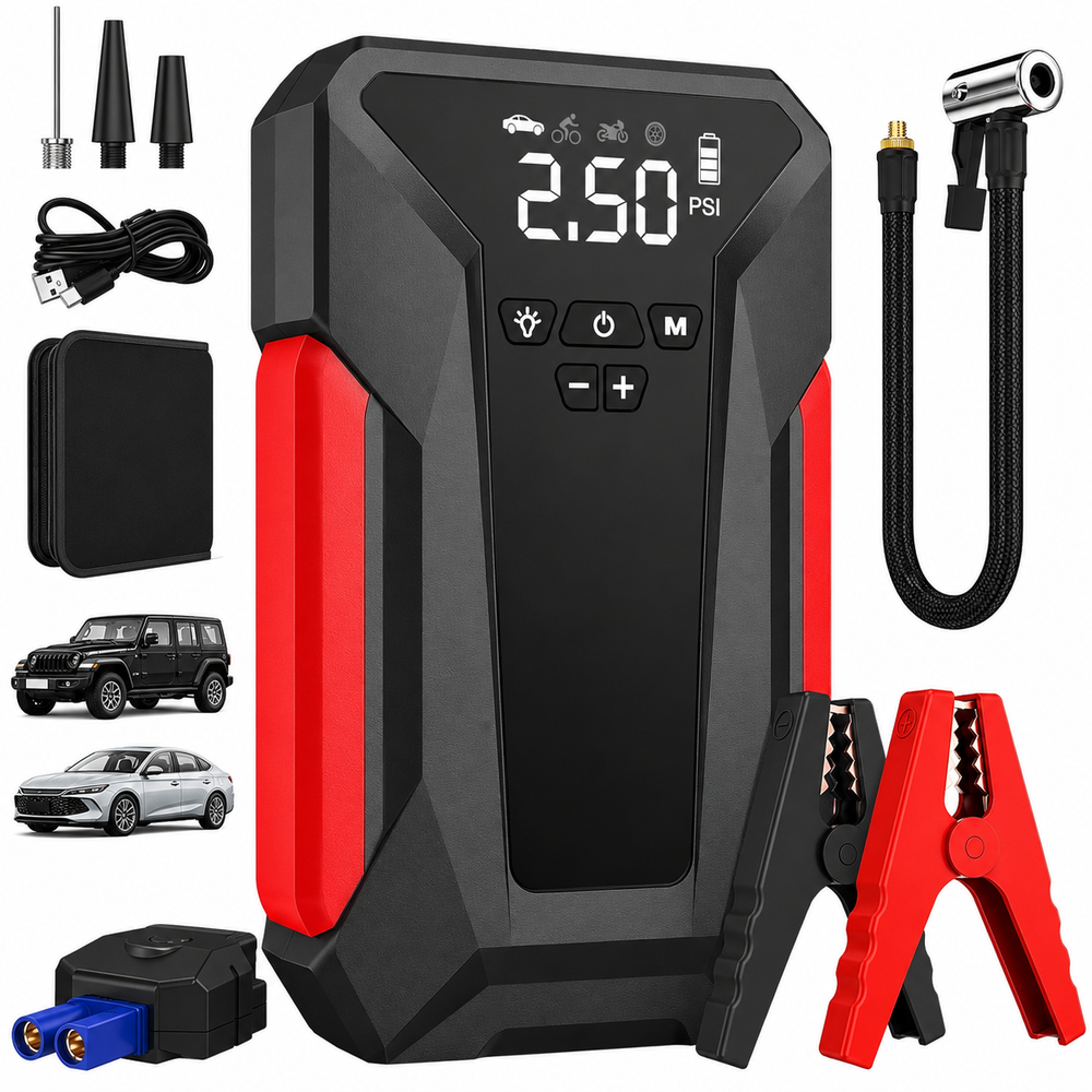 Emergency Car Jump Starter 4000A