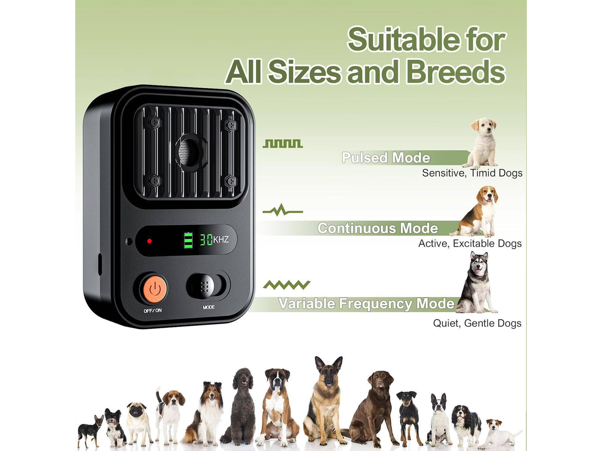 Ultrasonic Anti Barking Device Rechargeable