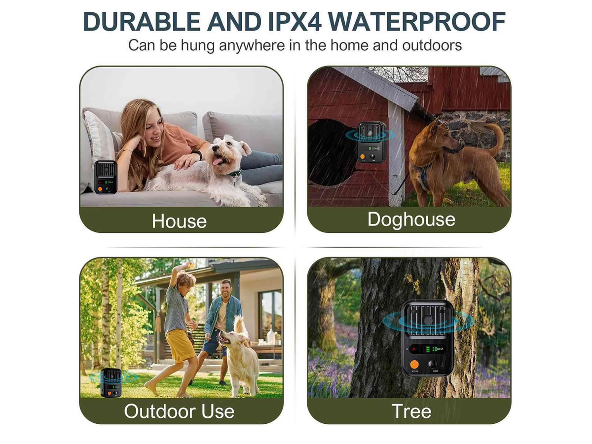 Ultrasonic Anti Barking Device Rechargeable