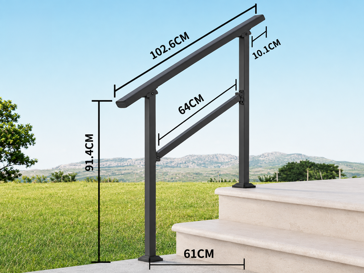 Stair Handrail 3 Steps