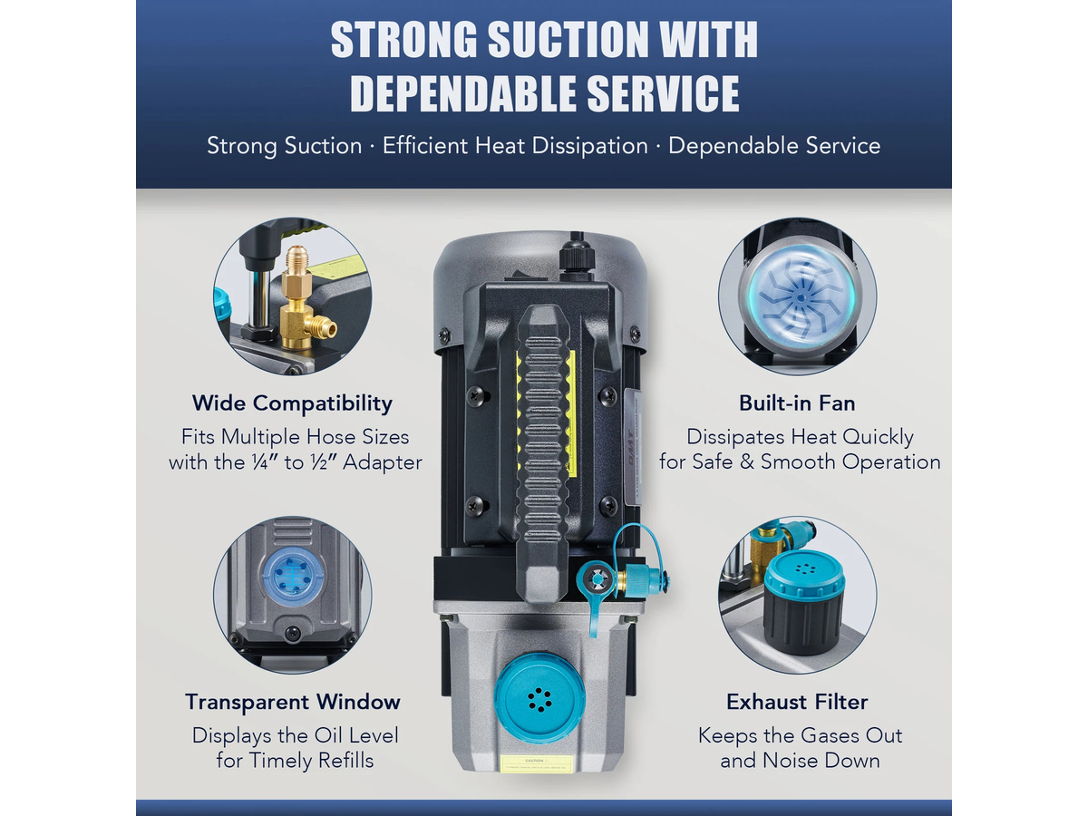 3.5CFM Vacuum Pump Single Stage