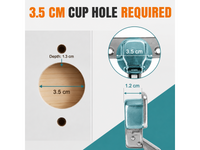 Thumbnail for Soft Close Cabinet Hinges 4 Pack