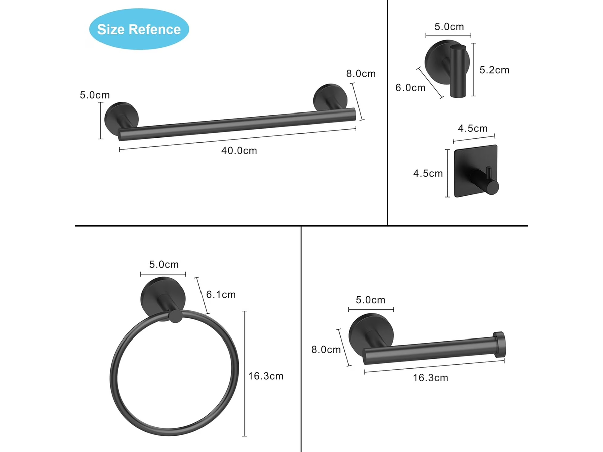 Bathroom Hardware Set