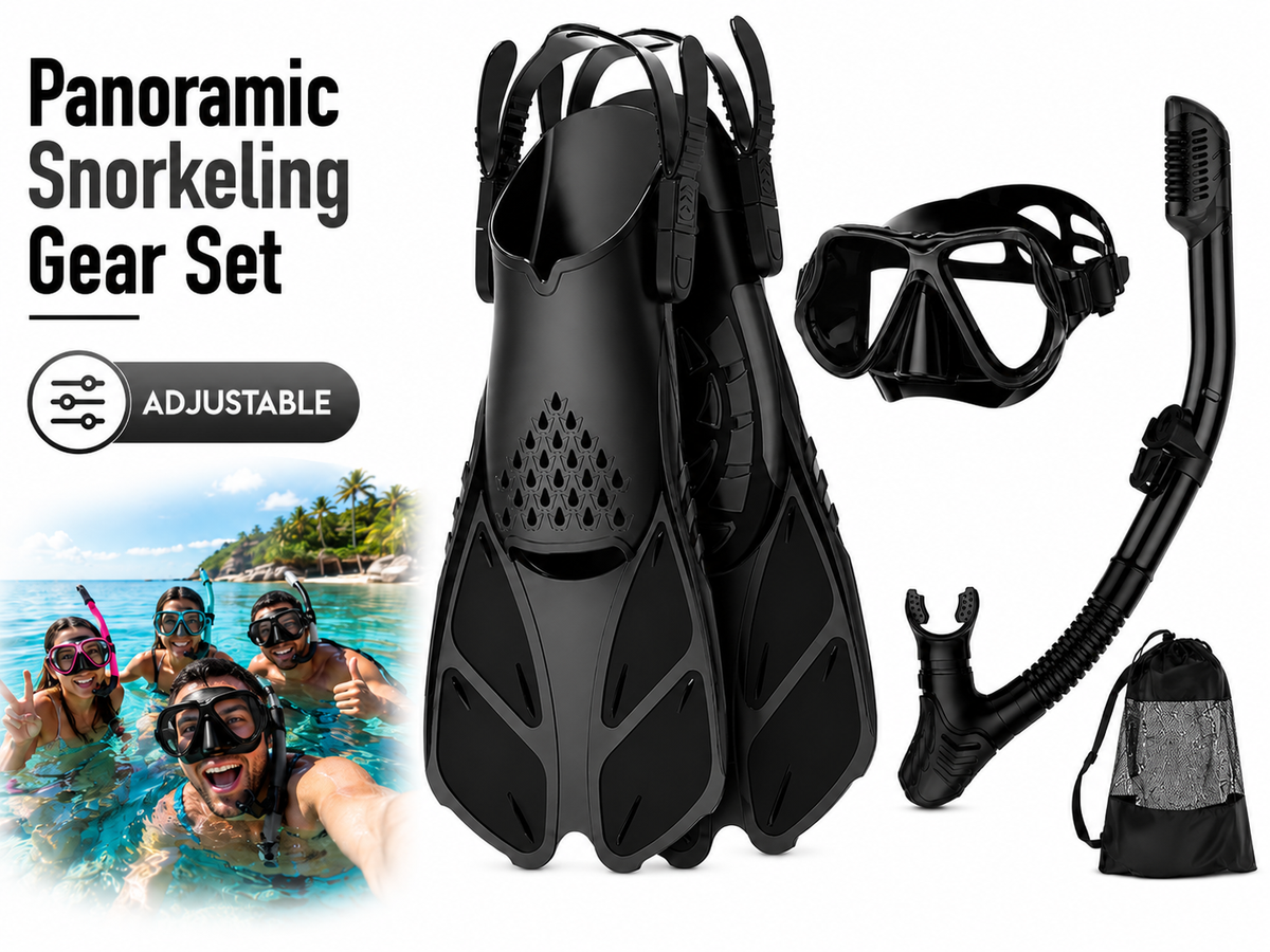 Mask Fins Snorkel Set