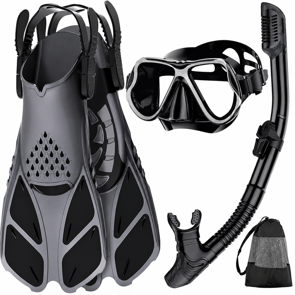 Mask Fins Snorkel Set