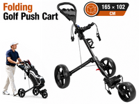 Thumbnail for Wheel Golf Trundler Folding Golf Trolley