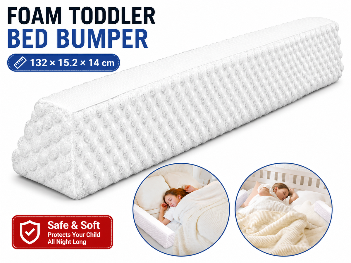 Foam Bed Bumper Non Slip Bed Guard Rail