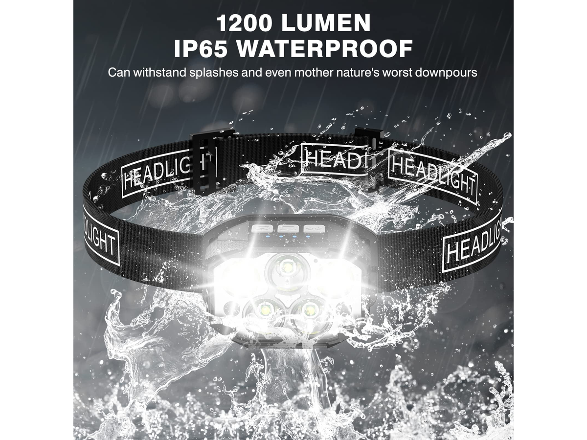 Rechargeable Head Torch Headlamp