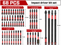 Thumbnail for Impact Driver Bit Set