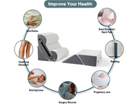 Thumbnail for Wedge Pillow Set Memory Foam Bed Cushion