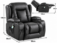 Thumbnail for Recliner Chair with Heat Massage
