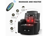 Thumbnail for Recliner Chair with Heat Massage
