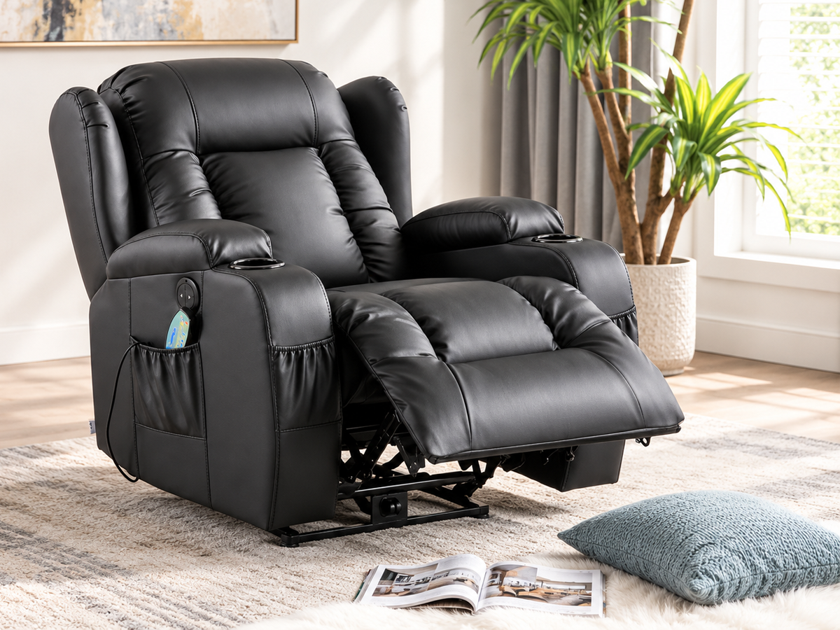Recliner Chair with Heat Massage